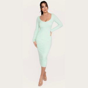 Meshki Desirae Long Sleeve in Mint